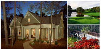 Callaway Gardens - Georgia, Pine Mountain - Located just an hour south of Atlanta and 30 minutes north of Columbus, GA is an exciting new community located within Callaway Gardens. Known for its stunning floral displays and natural woodlands, Callaway Gardens is one of the country�s finest resorts, with a clear mission of �integrating man and nature in a way that is compatible for both�. Amenities include championship golf, tennis and racquetball center, biking trails, stocked lakes and a gun club. Homes at Callaway Gardens are priced from $340,000 and homesites in the Highland Park neighborhood are priced from $160,000.