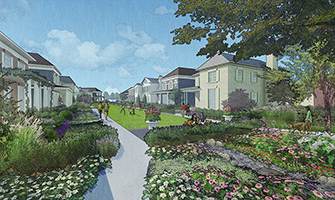 Hartness is a walkable new community  in Greenville, South Carolina, featuring recreation, nature preserves, and a mixed-use village center. See photos and get info on homes for sale.