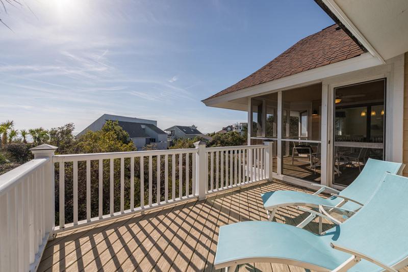 3751 Beach Court Rear Deck with Ocean Views