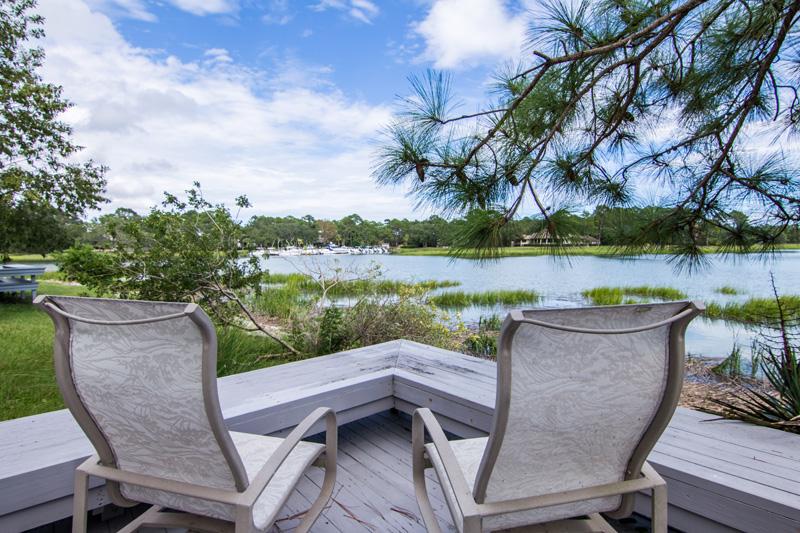 Water views from the back Lands End Sea Pines