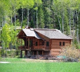 Back View of Home