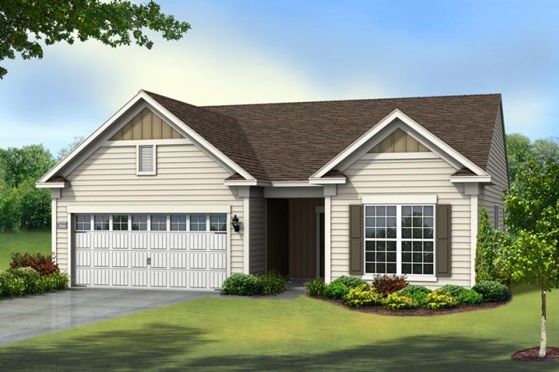 Durham, North Carolina Luxury Home Abbeyville model Carolina Arbors by Del b