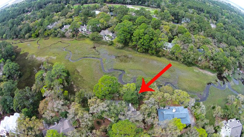 3143 Seabrook Island Road Aerial View