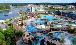 Aerial view of the Lakeside Amenity Village at Hampton Lake