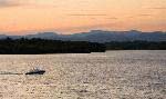 Lake Keowee offers prime bass fishing for anglers of all levels and professional guides are available.