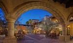 The Hacienda courtyard is the perfect place to meet family and friends.