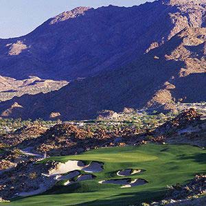 Stone Eagle Golf Club - Palm Desert, California - Isolated on a high desert plateau and barely visible to the outside world, this magnificent property overlooking Palm Desert and the Coachella Valley combines an acclaimed Tom Doak-signature golf course with a highly distinctive residential development. Buyers have a choice of ready-to-build homesites priced from $495,000 to $1.2 million or finished homes priced from $1.8 million to $3.3 million. Partial ownership of Stone Eagle�s Residence Club casitas begins at $245,000.