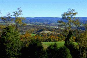 Walnut Springs Mountain Reserve - Lewisburg, West Virginia - See the mountains, not your neighbors, at this extraordinary new West Virginia residential development, featuring a beautiful selection of secluded estate-size homesites with incredible 30- to 60-mile Blue Ridge Mountain views and a full suite of social and recreational amenities. 4 to 45-acre homesites are priced from $124,995 to $1 million;  Homes from $724,999 to $749,999.