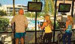 Fitness complex with pool at Sailfish Point.