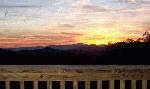 Take in the incredible sunset views over the Smokey Mountains.
