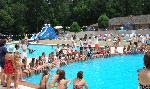 Splash contest at the Desoto swimming complex within Hot Springs Village
