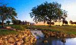 View of the championship golf course and clubhouse at the Teravista Golf Club