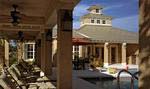 A resort-style pool and spa with an outdoor kitchen is offered at the community’s Recreation Center.