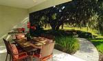 The Discover model features a large lanai and is perfect for outdoor entertaining.