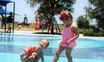 The community’s splash park is favorite among Central Park’s youngest residents.
