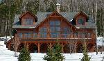 Custom home at South Peak Resort on Loon Mountain