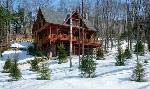 Custom home at South Peak Resort on Loon Mountain