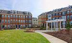 MetroWest offers luxury garage townhome and townhome condominium designs. The Blake as shown surrounds one of the 5 community parks.