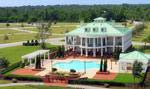 The Manor House and swimming pool at Cannonsgate at Bogue Sound