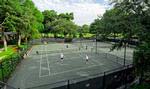 Tennis facilities at Dataw include eight Har-Tru courts, and a new 1,600-square-foot tennis center.