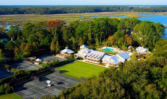 Spring Island - Spring Island, South Carolina - An acclaimed Arnold Palmer golf course is the centerpiece of this exclusive South Carolina Low Country community, where 3,000-acres of lush maritime forest have been preserved for the exclusive enjoyment of no more than 400 families. Amenities include tennis and fitness facilities and a first-class equestrian center with 35 miles of riding trails. Homes and undeveloped lots available, priced from about $250,000 to $6.7 million.