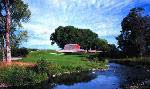 The Stag golf course and creek at The Powder Horn