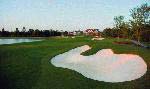 View of the back of clubhouse from the Greg Norman Signature Golf Course at Savannah Quarters