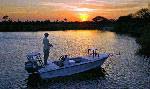 Residents can fish year round from the MiraBay Lagoon and canals.