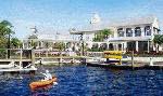 Canoes, kayaks and sailboats are available for residents’ use from The Outfitters.