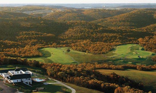 Branson Creek - Branson, Missouri - Surrounded by the natural beauty of the Ozarks, Branson Creek is a unique planned mega-community made up of individual neighborhoods each offering unique homes and lifestyle options. Amenities include the championship Branson Creek Golf Club, the Murder Rock Golf & Country Club and clubhouse with a Pro Shop, fitness facilities, tennis and swimming. Lots priced from $65,000; Villas priced from $219,900; Single-Family Homes priced from $249,900.