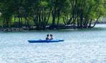 Enjoy a kayak ride in the 35-acre lake at the Hamlet At Dirickson Pond