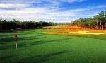 The 13th Green of Anderson Creek Club's  Davis Love III course. Voted Best New Course in 2001, it is challenging but fair.