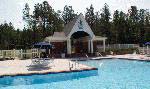 Anderson Creek Club's Members Recreation Center features, pool & bathhouse, spa, tennis, bocce, shuffleboard, volleyball, basketball, horseshoes, quoits, fishing, picnic pavilion, & exercise trail.