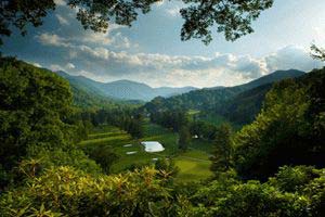 Maggie Valley Club - Maggie Valley, North Carolina - An upscale master-planned community cradled between the majestic Blue Ridge and Great Smoky Mountain ranges, located less than 30 minutes from Asheville.  Amenities include one of the most highly rated golf courses in western North Carolina, full�service clubhouse with dining, fitness center, tennis courts, pro shop and swimming pool, hiking trails and resort accommodations. Homesites priced from the $200,000's; Condos priced from $290,000.