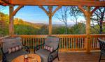 Mountain view from the Watson Gap Cottage model home in Blue Ridge Mountain Club