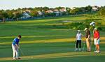 Playing golf on the Teravista golf course