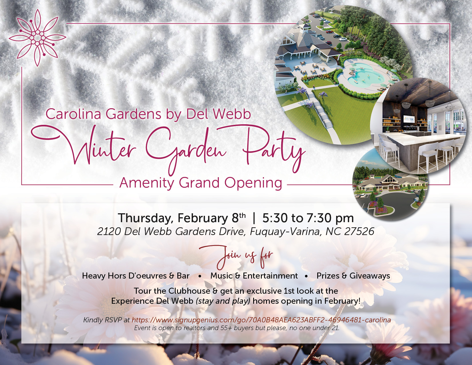 Carolina Gardens by Del Webb Winter Garden Party