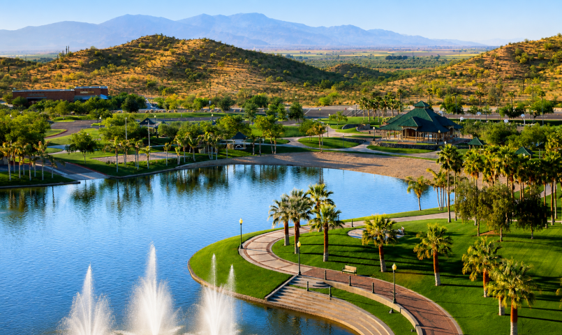 Estrella master-planned community in Goodyear, Arizona