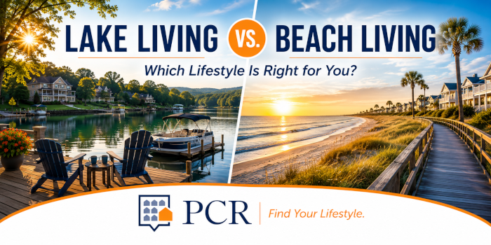 Lake Living vs Beach Living