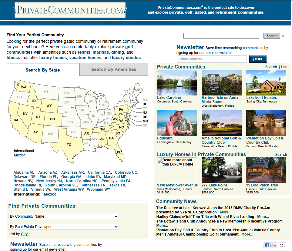 The evolution of PrivateCommunities.com