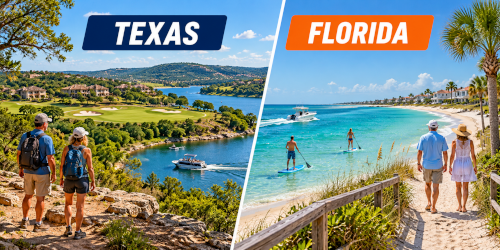 Texas vs Florida for retirement: which fits your lifestyle best?
