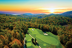 This member-owned and debt-free mountain golf community combines a Tom Fazio signature golf course and other country club amenities with a choice of homes, townhomes and custom homesites for sale, just 10 minutes from Hendersonville and 30 minutes from downtown Asheville.