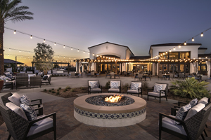 This Southern California 55+ active adult community offers resort-style amenities and maintenance-free homes in a walkable setting. Amenities include including a clubhouse, fitness center, swimming pool, pickleball and bocce ball courts, a dog park, community garden, and much more. Homes priced from the mid $400,000s to the upper $500,000s.