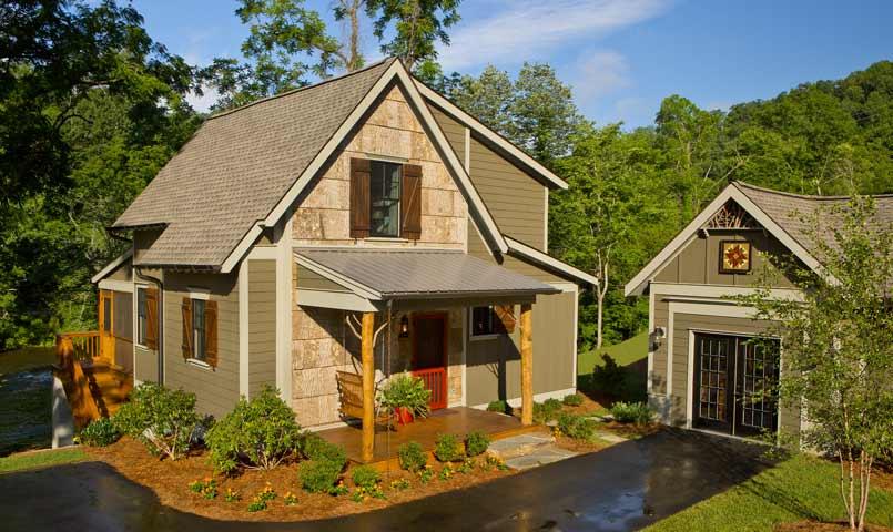 Blue Ridge Mountain Cottage-Style Home 