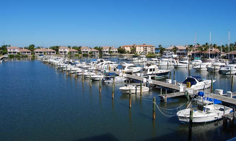 Grand Harbor FL retirement community with marina