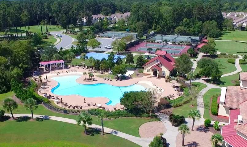 Hampton Hall Club gated community in Bluffton, SC