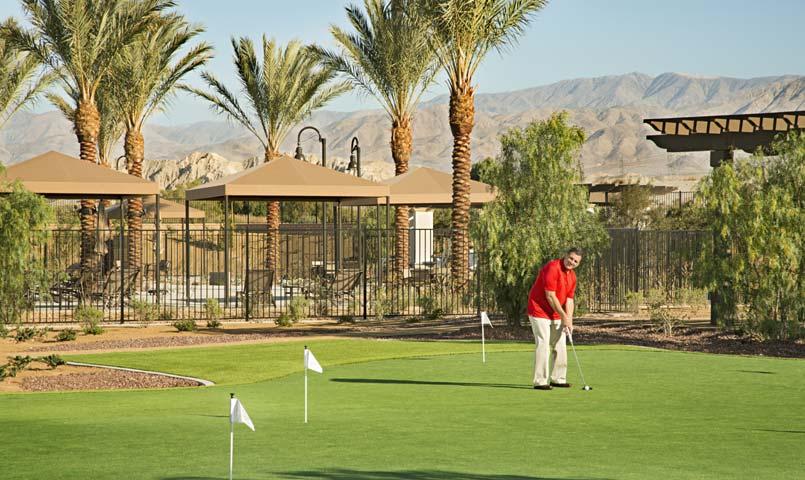 K. Hovnanian's Four Seasons at Terra Lago, Indio, California Putting Green