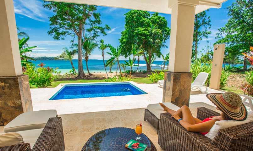 Red Frog Beach Island Community In Bocas Del Toro Panama View