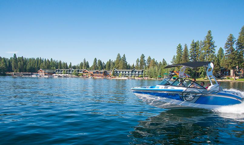 Whitetail Club Lake Community in Idaho