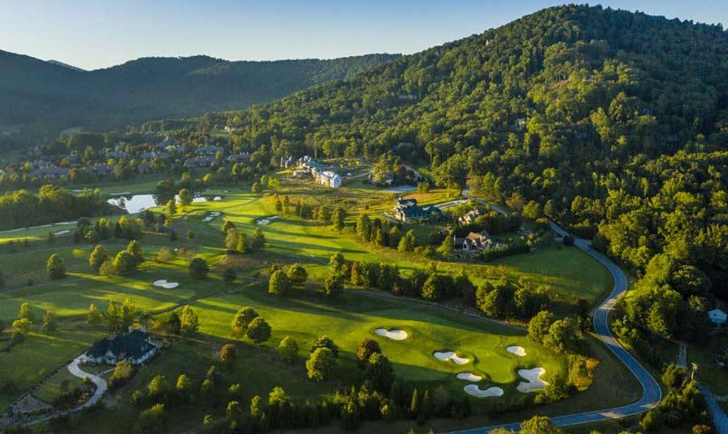 The Cliffs at Walnut Cove NC mountain golf community